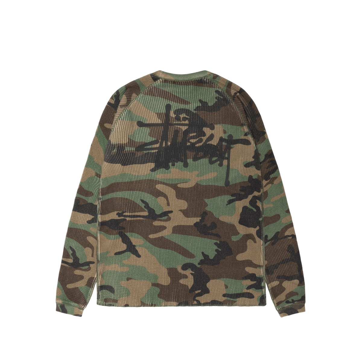 Basic Stussy Thermal (Woodland Camo) | Loading Store