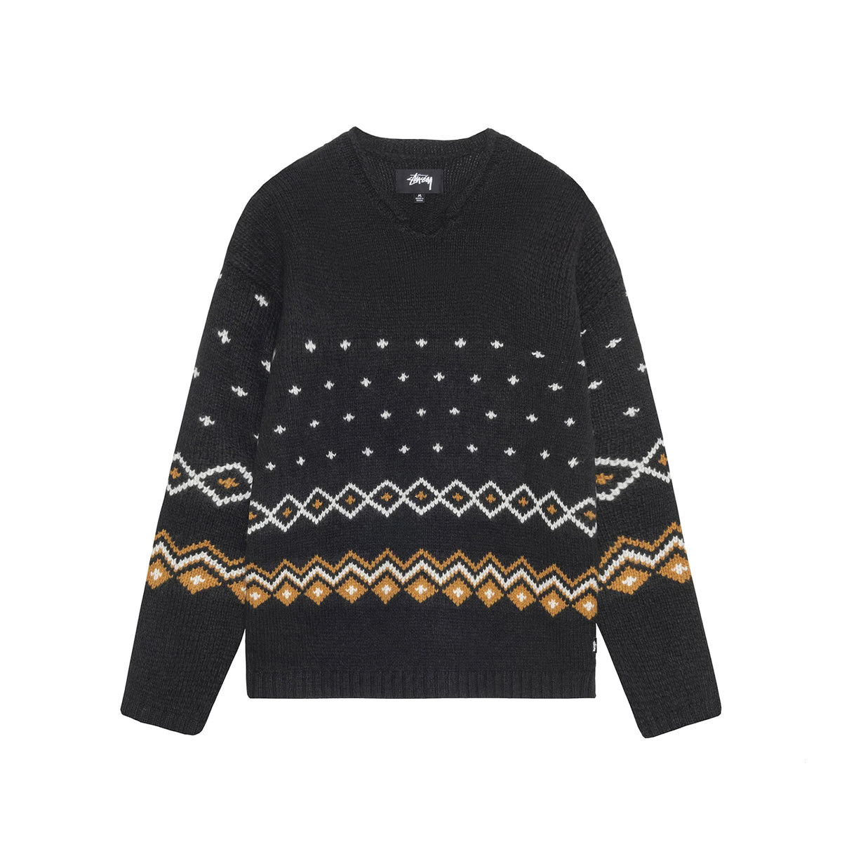 トップス STUSSY ROLL NECK FAIRISLE SWEATER Roll Neck Fairisle Sweater | Loading Store