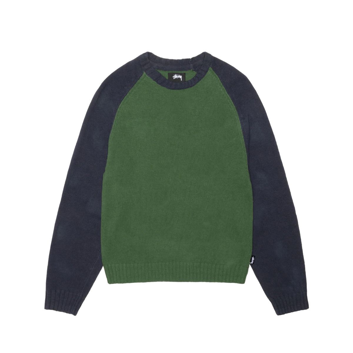 Colorblocked Raglan Knit Crew | Loading Store