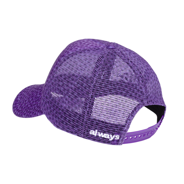 ADWYSD Coral Pattern Trucker Cap Purple – All Over Print Foam