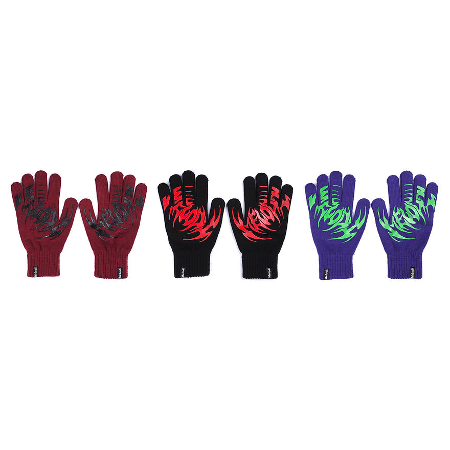 EC Melodi Gloves Three Pack – Thick Logo Gloves Set | Loading Store