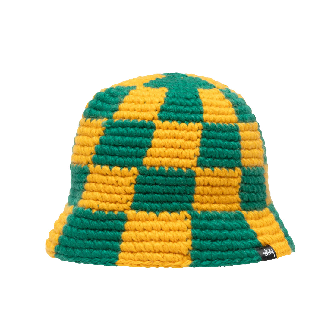 Checker Knit Bucket Hat | Loading Store