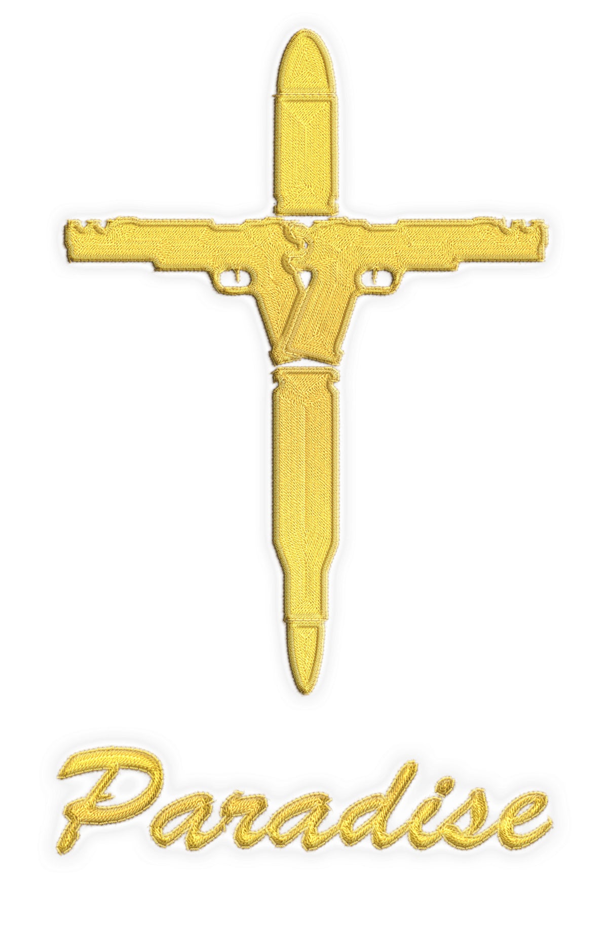 Gold Crucifix Hoodie | Loading Store