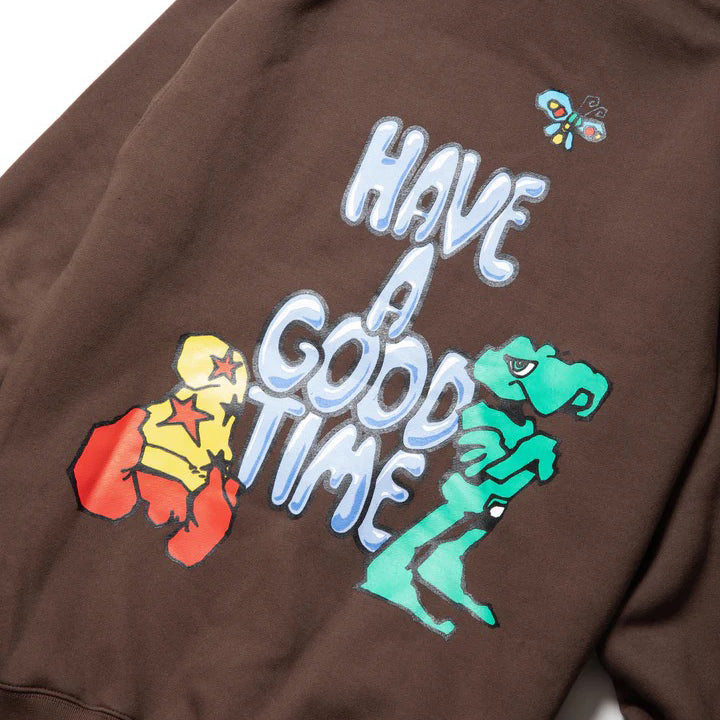 【HAVE A GOOD TIME 】Wizard Logo Pullover Hoodie Wizard Logo Pullover Hoodie | Loading Store