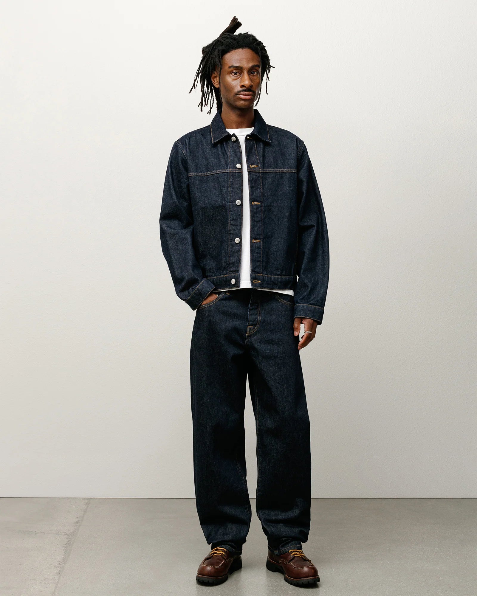 パンツ BIG OL' JEAN VINTAGE DENIM INDIGO 36 Buy Stussy Big Ol' Jean Vintage Denim 'Indigo' - 116713 INDI | GOAT