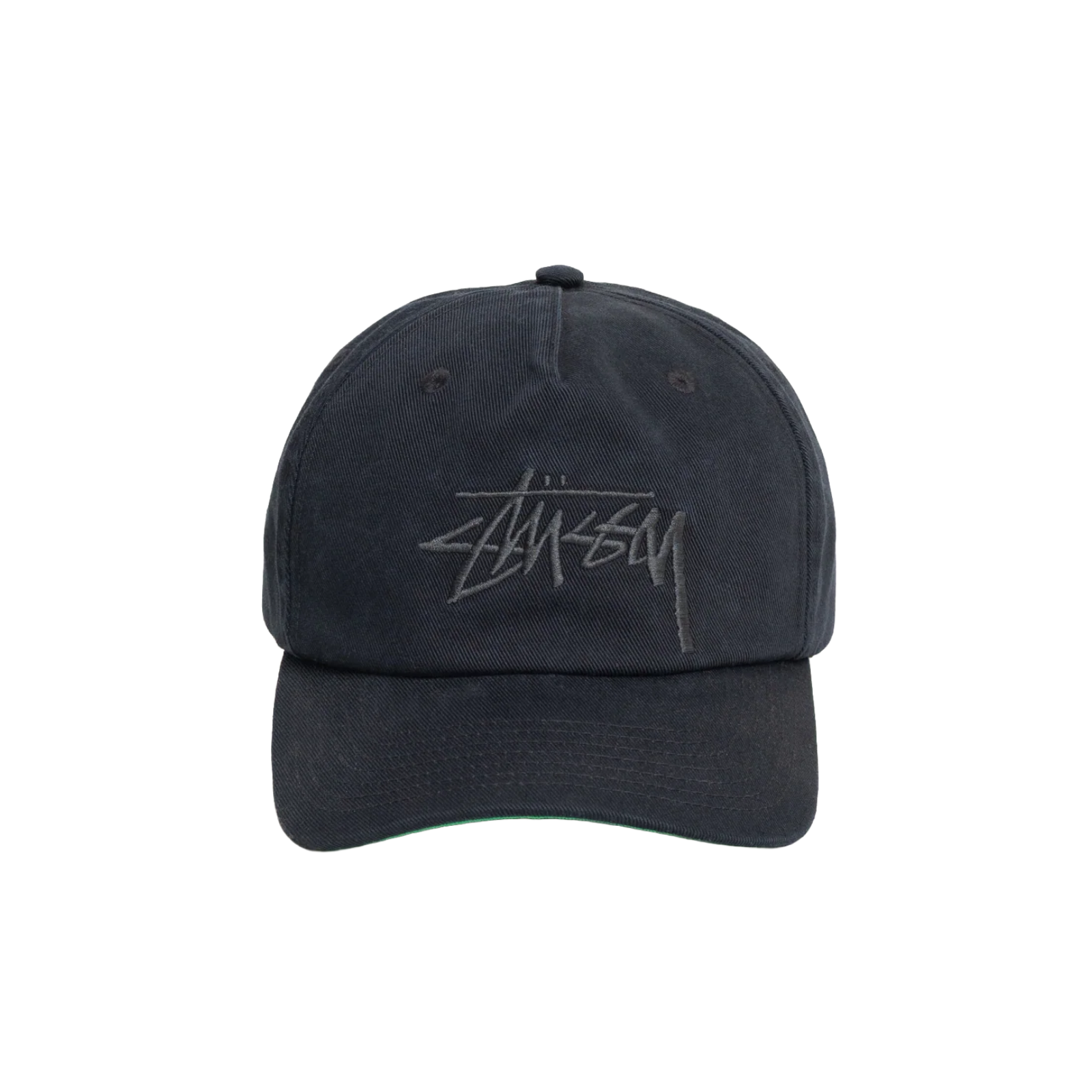 Stussy Big Stock Snapback Cap Navy Eclipse – 100% Cotton Cap