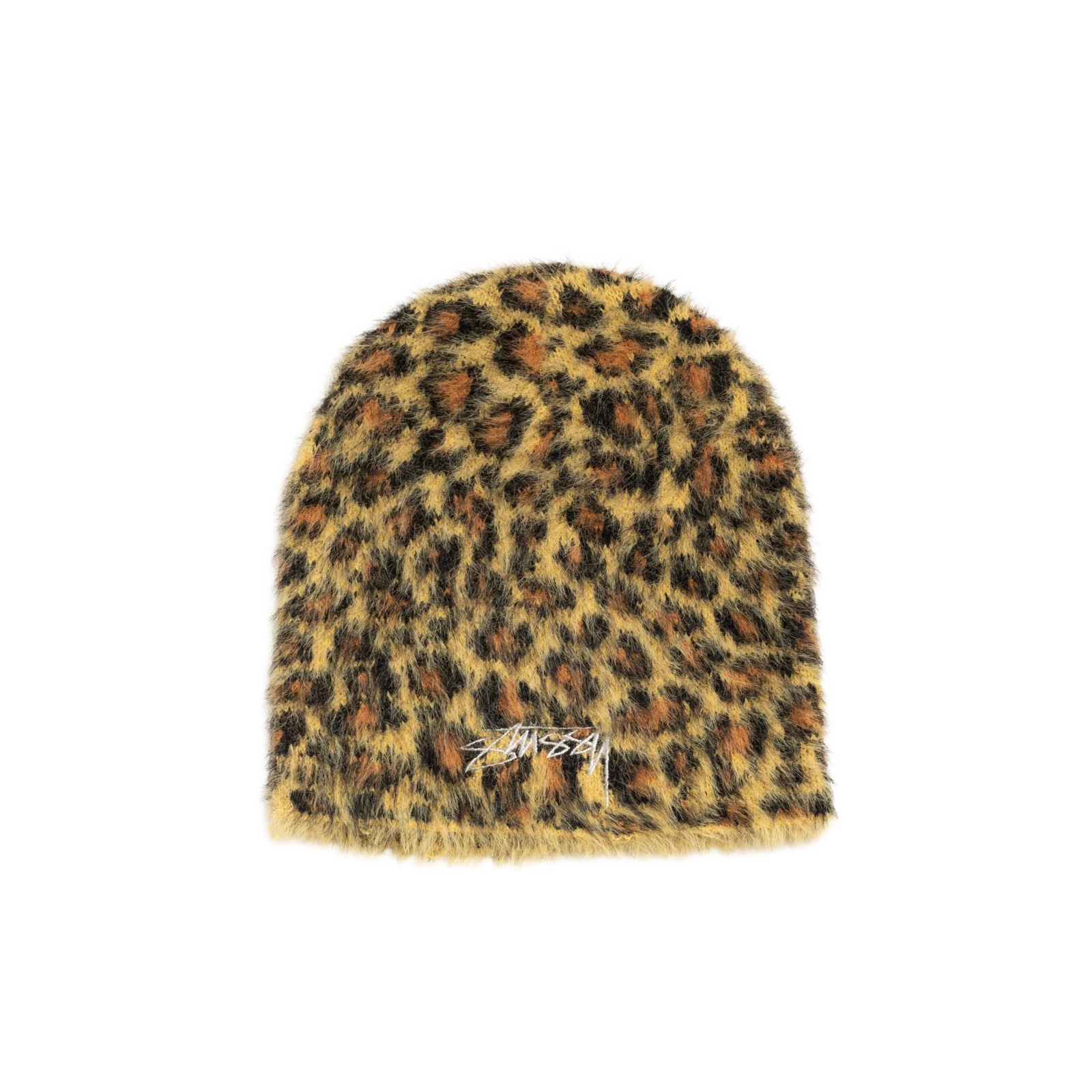 帽子 25aw STUSSY SKULLCAP LEOPARD yellow Skullcap Leopard (Brown) | Loading Store