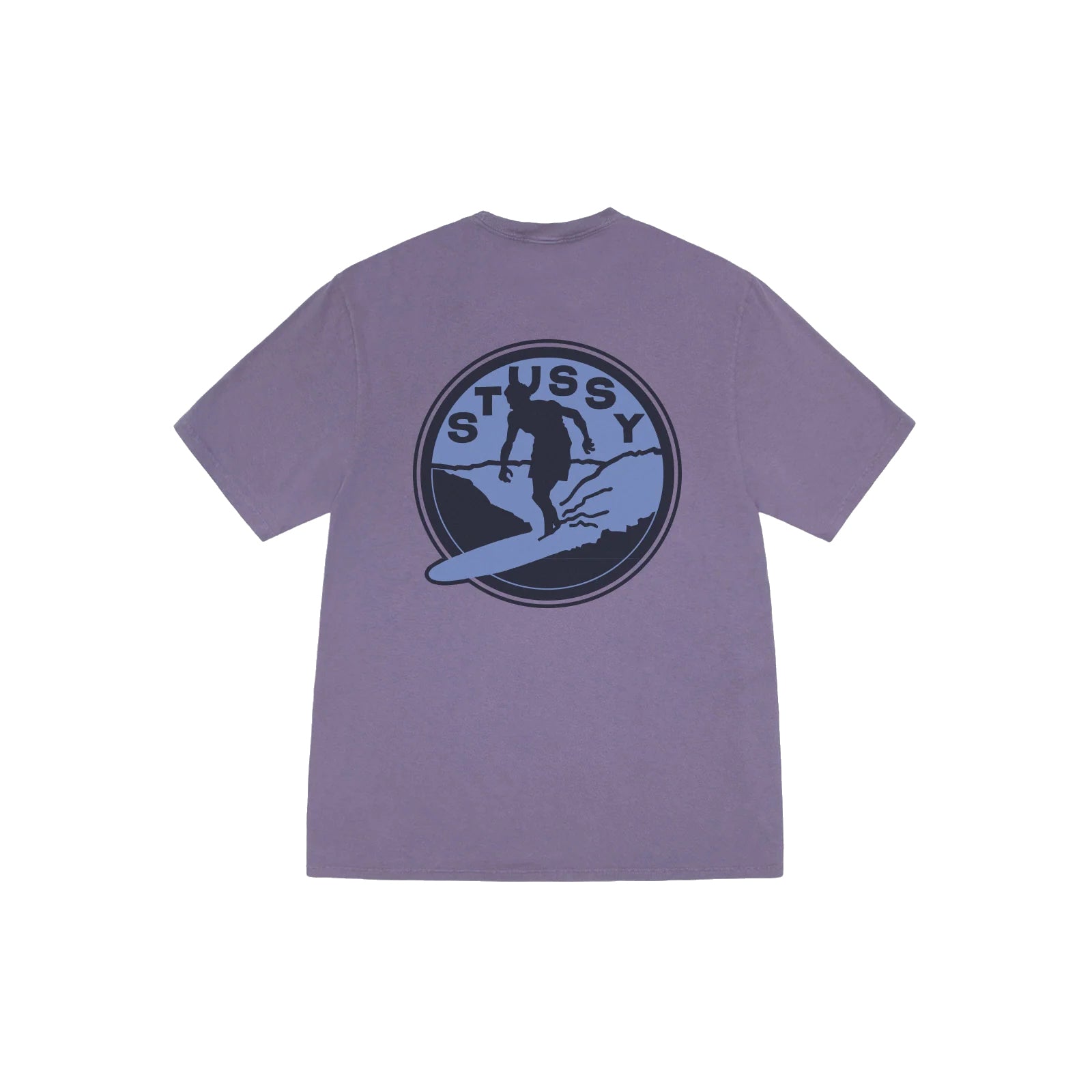 【STUSSY】25ss SURF CLUB TEE PIGMENT DYED Surf Club Tee Pigment Dyed – Black | Tees | Stüssy
