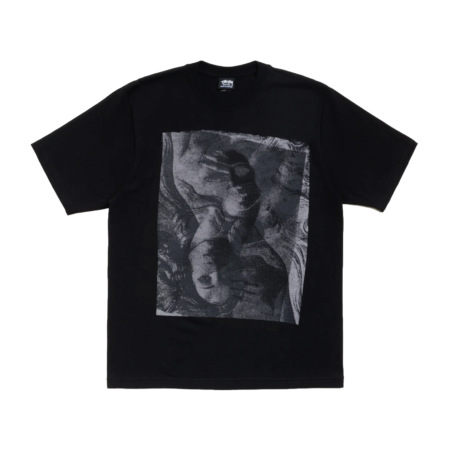 old stussy S/Double Tシャツ ブラック Ｌvintage Stussy Double Venus Tee Black – Unisex Graphic T-Shirt | Loading Store