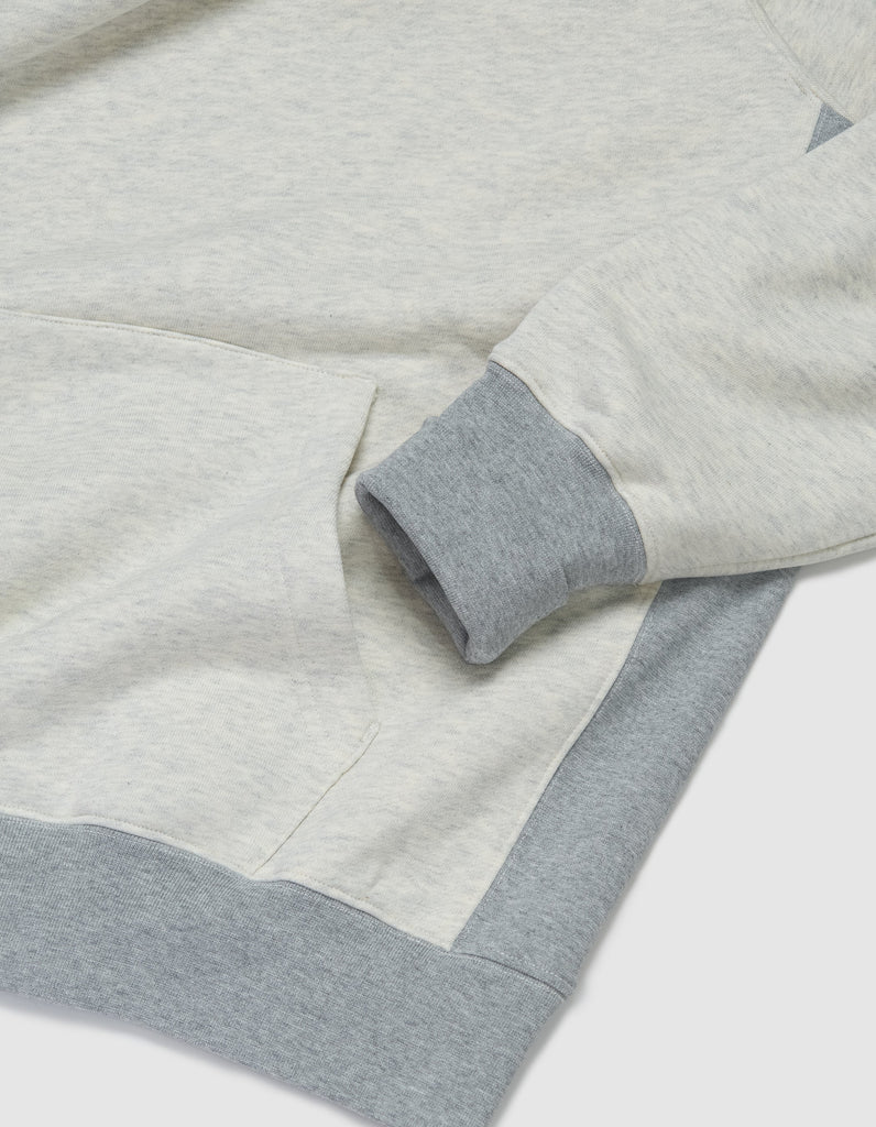QUEENHEAD HOODED SWEATSHIRT (ASH HEATHER)