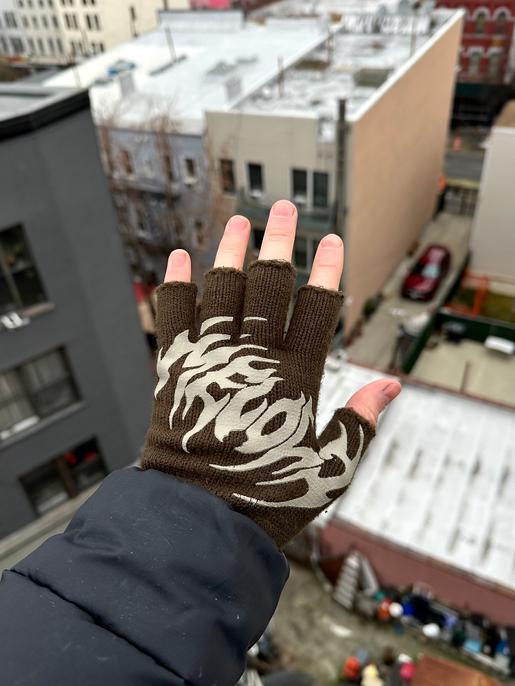 EC Melodi Fingerless Three Pack Gloves – Thick Logo Fingerless