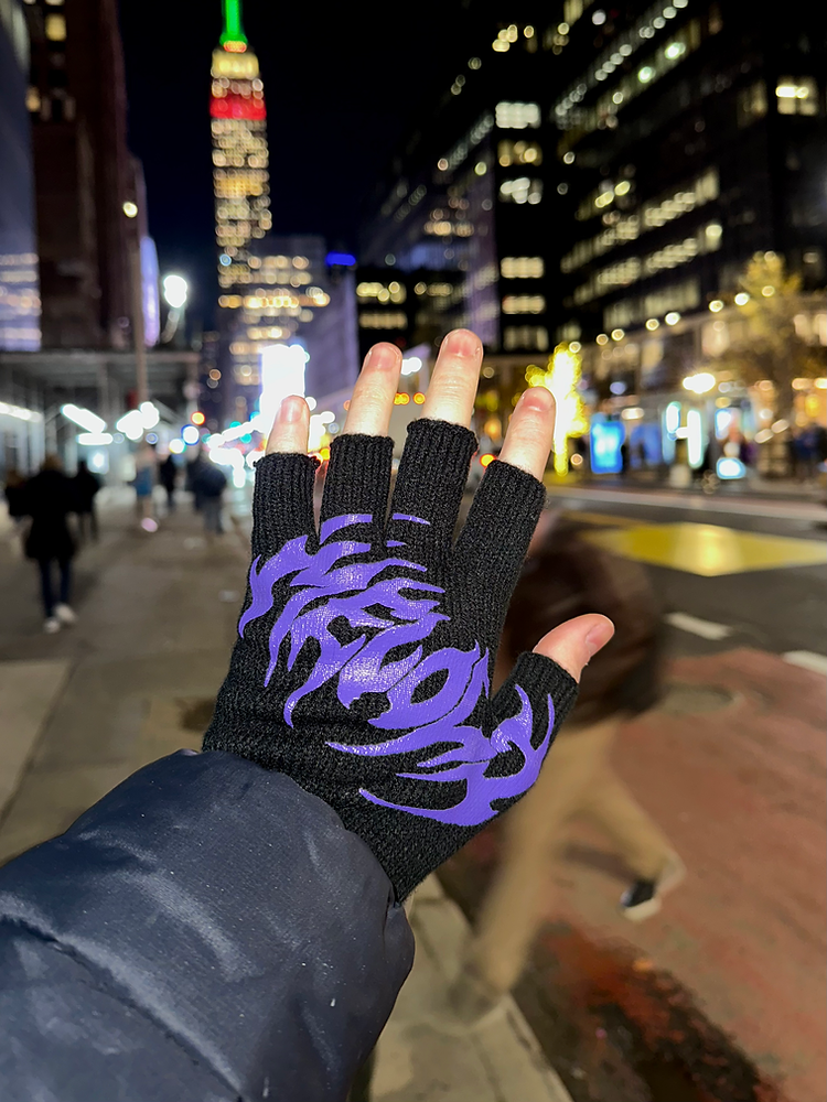 EC Melodi Fingerless Three Pack Gloves – Thick Logo Fingerless