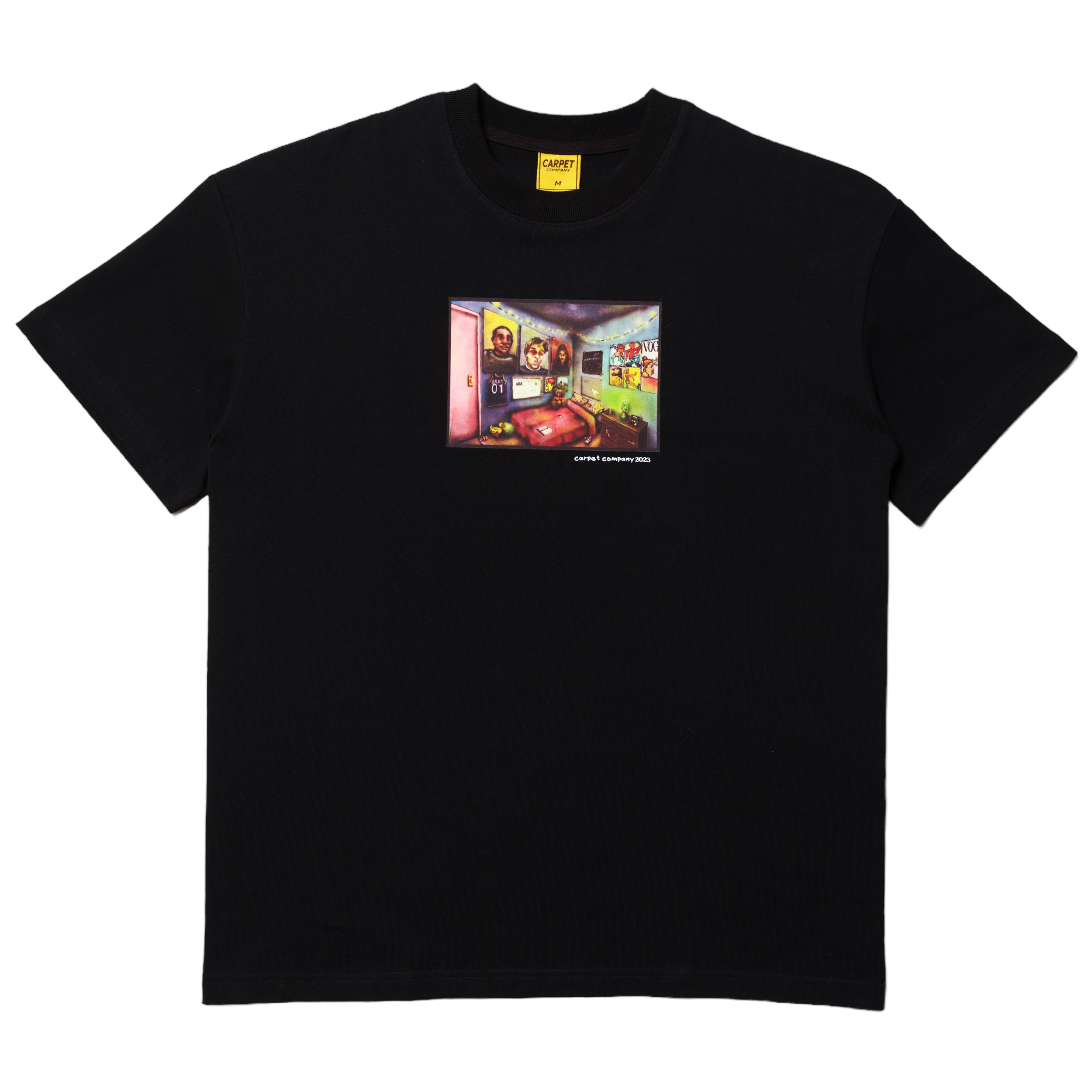 【CARPET COMPANY】Boxer Tee Black Carpet Company - Boxer T-Shirt - Black – Welcome Skate Store