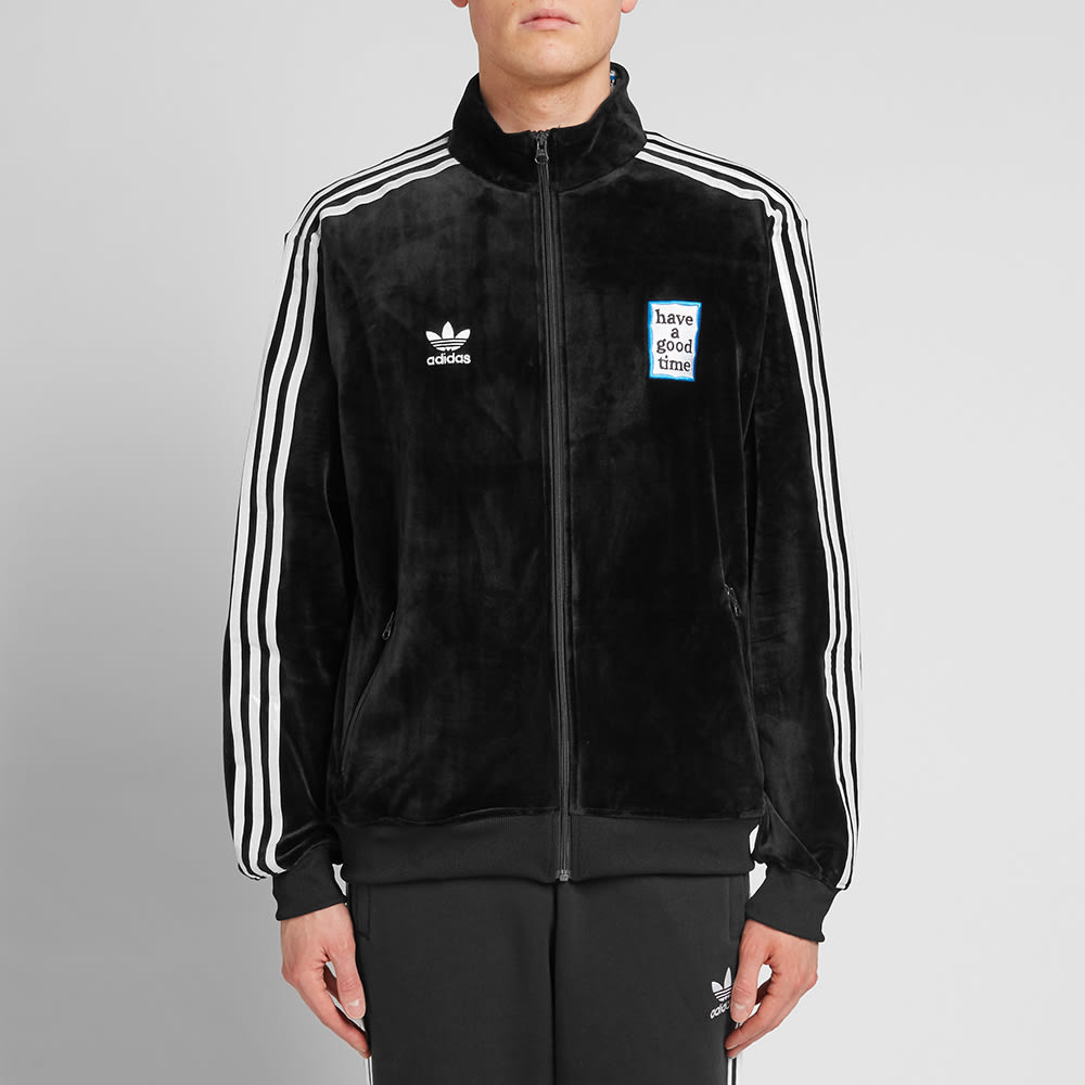 Have A Good Time x Adidas Velour Track Top