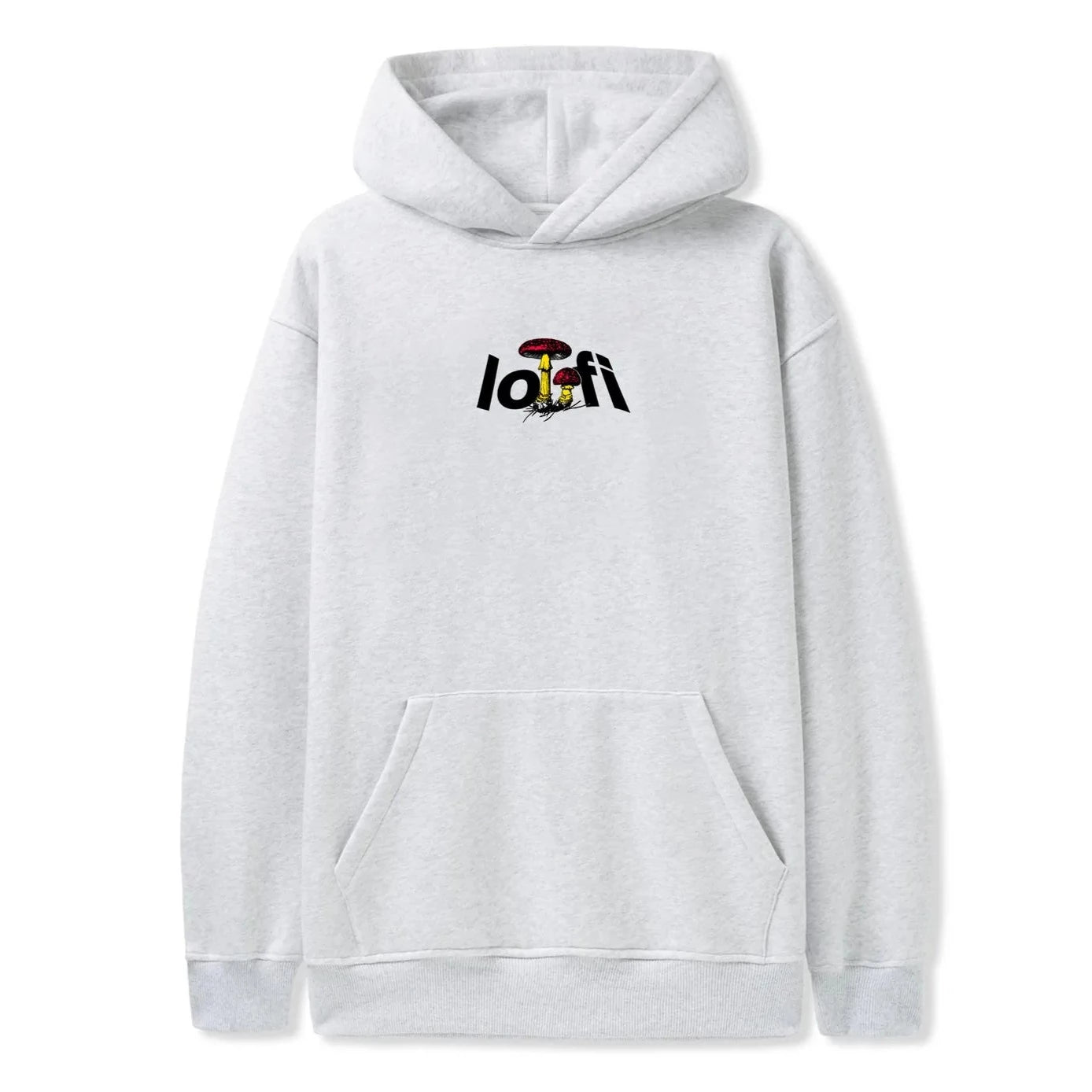【LO-FI】GARDEN LOGO PULLOVER HOOD [ASH GREY] Lo-Fi | Loading Store