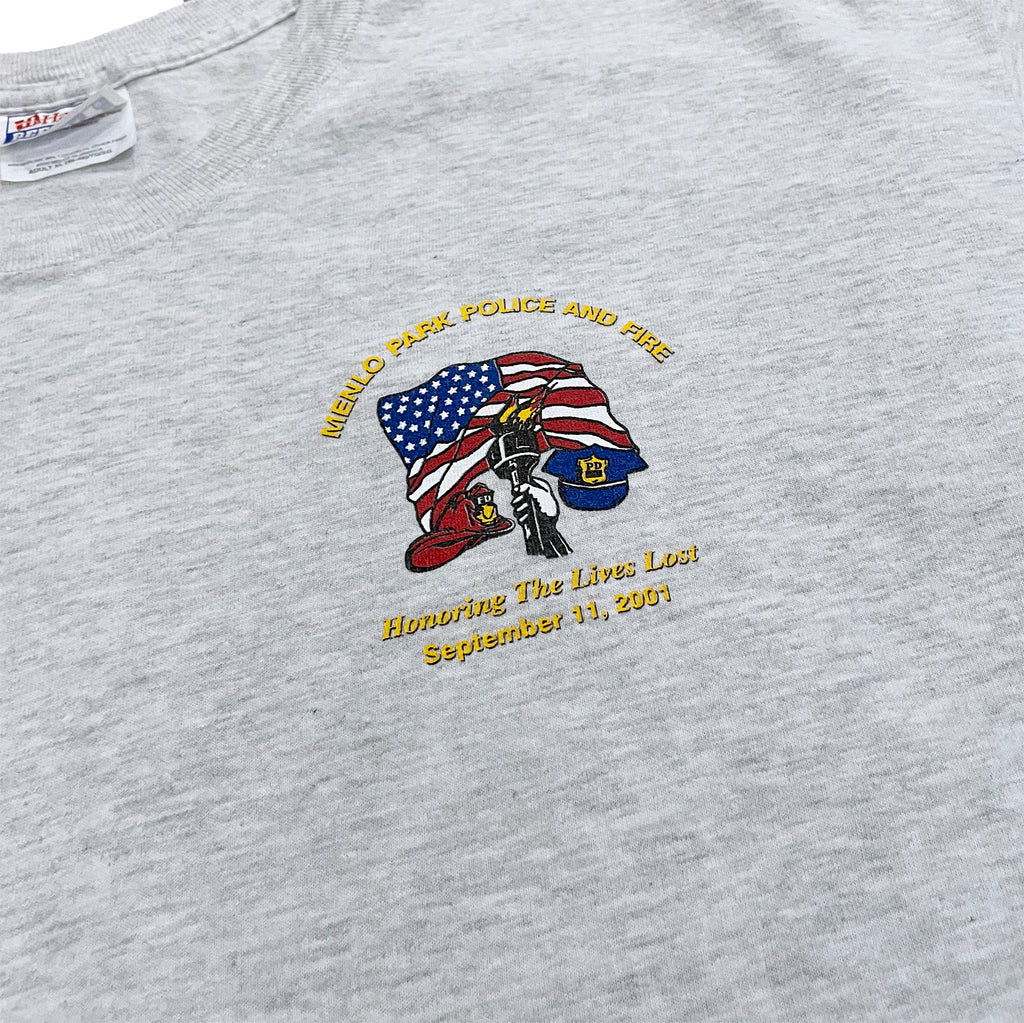 Menlo Park Police And Fire '01 Tee